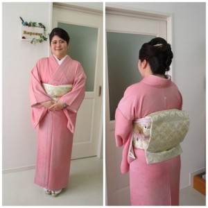 入園式のヘア着付け